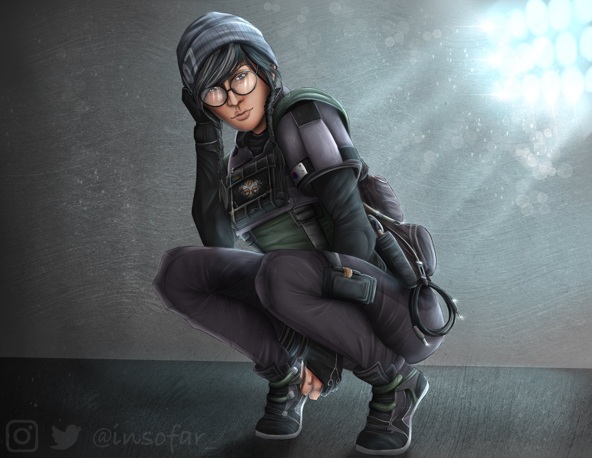 Dokkaebi from rainbow six siege