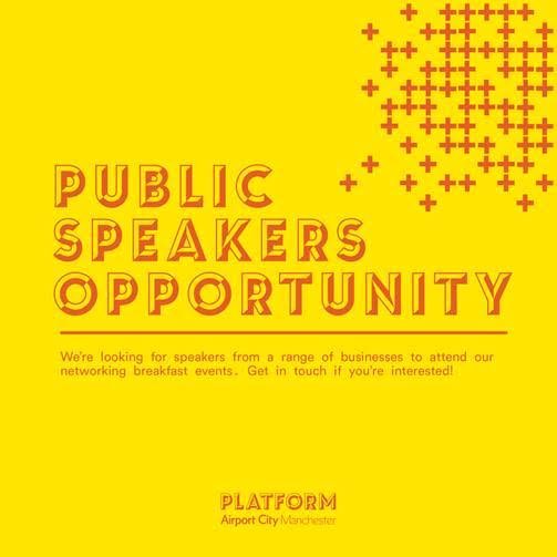 We’re looking for speakers from a range of businesses to attend our networking breakfast events. Get in touch if you’re interested😆 Our next breakfast event is 28th Feb #Networking #FarFlungFridays  @AirportCityUK
