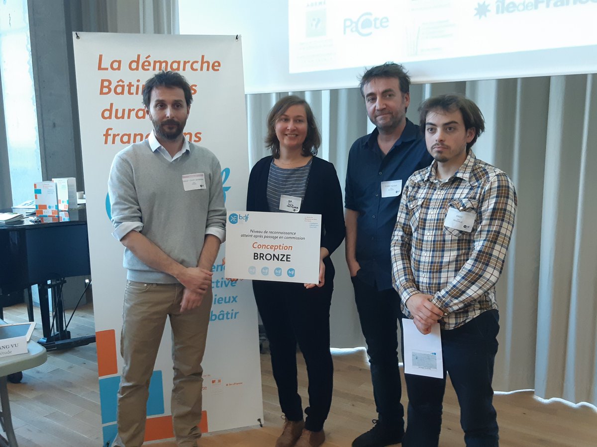3F_Officiel's tweet photo. 1er passage hier à la #commissionBDF @Ekopolis pour notre projet de construction de 61 logements à Ferrieres-en-Brie avec Odile+Guzy architectes, FORR Paysages, BET Sibat https://t.co/1DiCbdqMuV