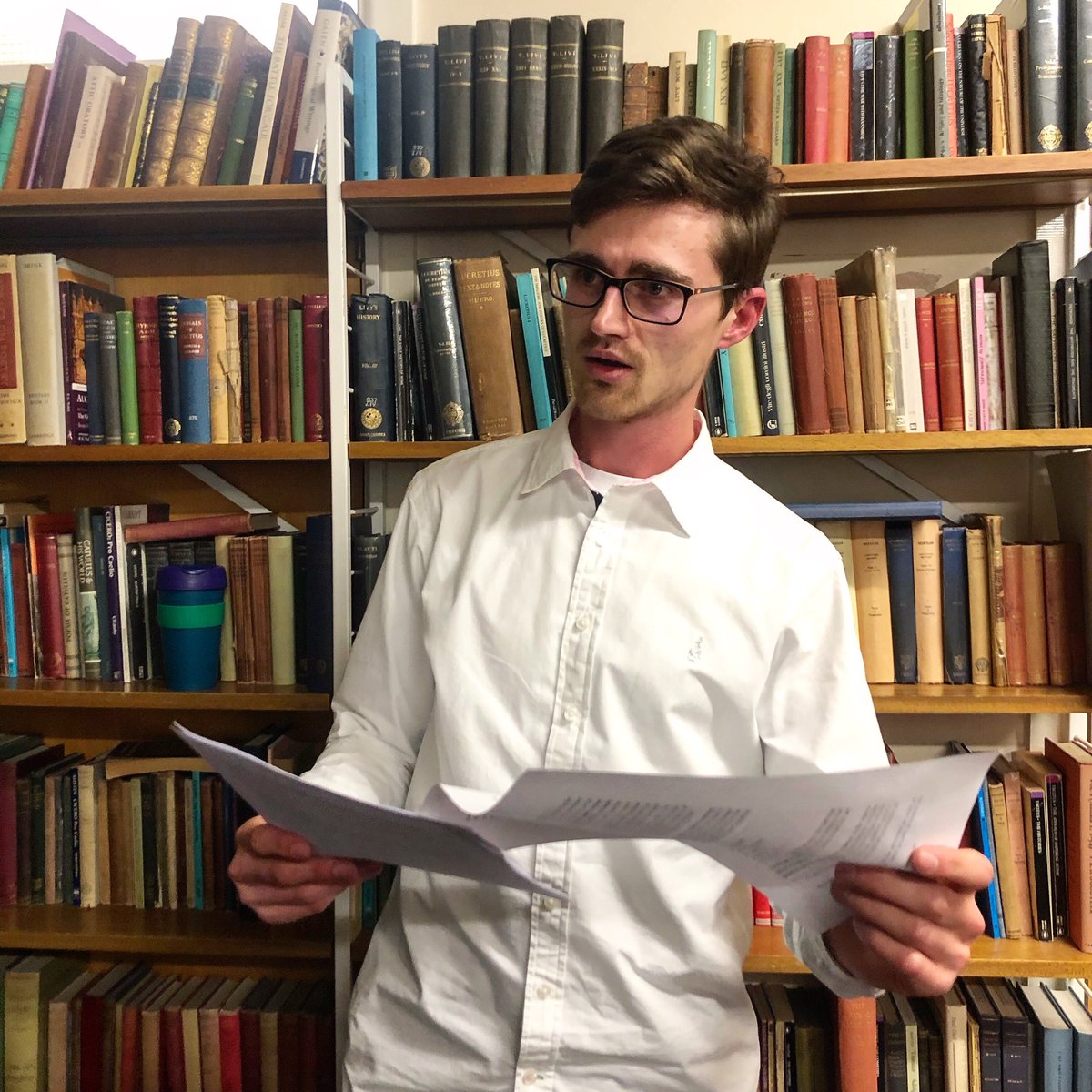 ExeWip's tweet photo. Last week, Exeter’s own Julius Guthrie presented an excellent paper on his recent research. It’s always great to see what our own postgrads are up to. Thank you very much Julius! Stay tuned for information on this week’s seminar very soon. @ExeterDoctoral https://t.co/xitzlraNNS