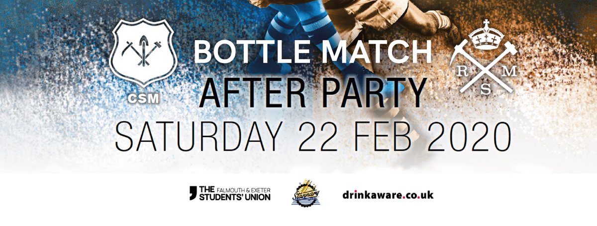 Csm_assoc's tweet image. 2020 Bottle Match Weekend - 21 - 22 Feb.

Please see the below link for details about this year's Bottle Match, Times, dates, and locations.

thesu.org.uk/studentopportu……/…/bottlematch/…

Tickets for the Rugby Tickets £3 or 2 for £5. U/12s free and can be purchased at the gate.