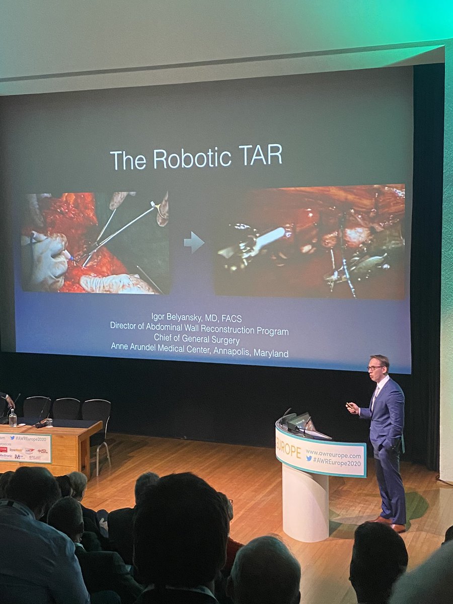 Wow - amazing robotic operative video and presentation! @awreurope @IBelyansky