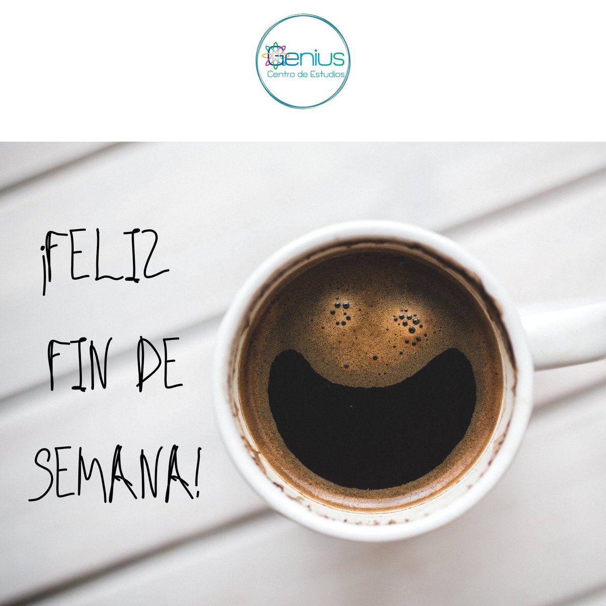 GeniusAcademia's tweet photo. Buen fin de semana a todos #centro #de #estudios #Genius #escuela #academia #todo #tipo #de #clases #linguaskill  #Jaén #inglés #refuerzo #primaria #eso #bachiller # selectividad #pruebas #acceso #arte #manualidades #febrero #viernes https://t.co/GnUptBoZpQ