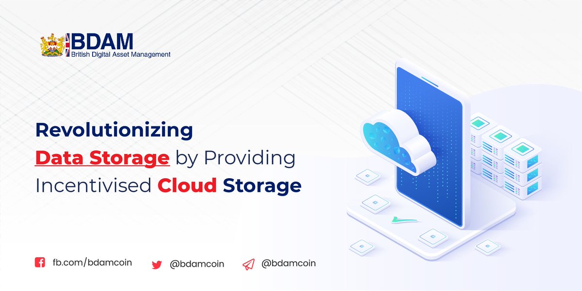 bdamcoin's tweet photo. BDAM Revolutionizes data storage and distribution by providing incentivized cloud storage. Check out our white paper https://t.co/Dhqfal2ZM2 to know more!
#BDAM #crypto #cryptocurrency #defi #bdamx #cryptotrading https://t.co/h3FmMaUs1f