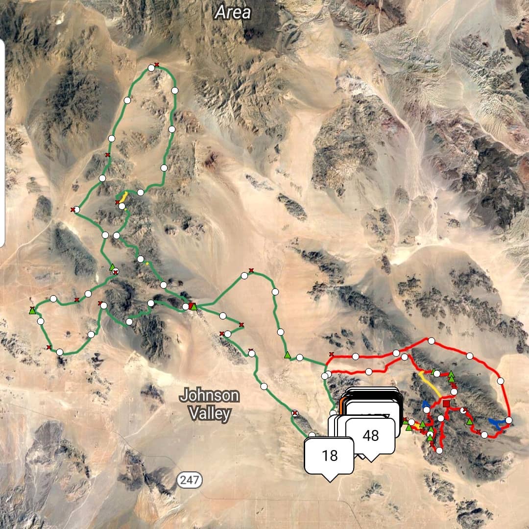 Today is the last day of #KingOfTheHammers 2020 in #johnsonvalley

Best of luck to all the competitors!
SHOUTOUT to @ lostjeepsocal on IG for the course map updates! #4x4 #polaris #canam #jeep #hammertown