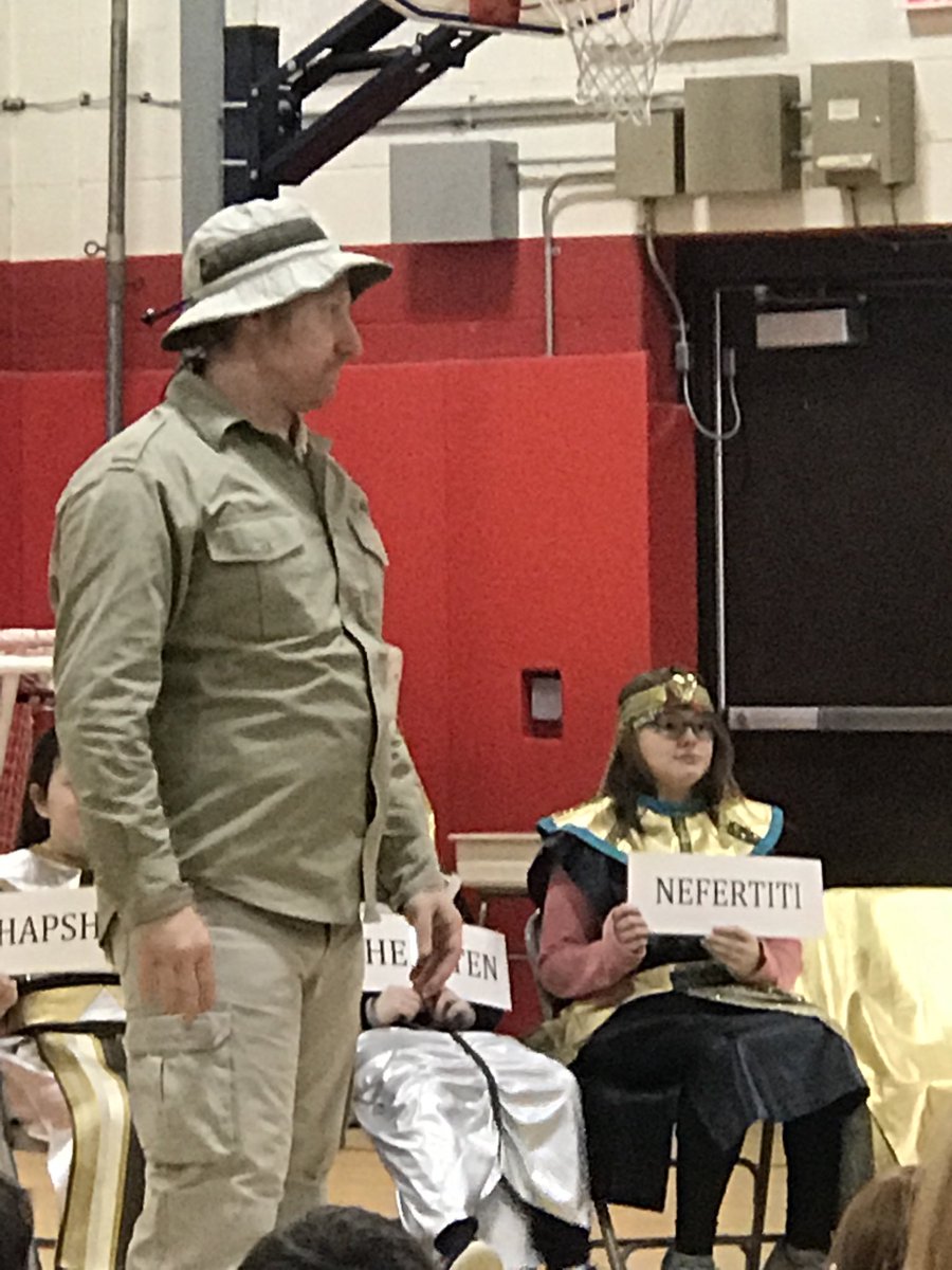 lfisherIG's tweet photo. IG students dress as Pharaohs at the PTC sponsored assembly today #iginspires https://t.co/dtJlnPcyiw