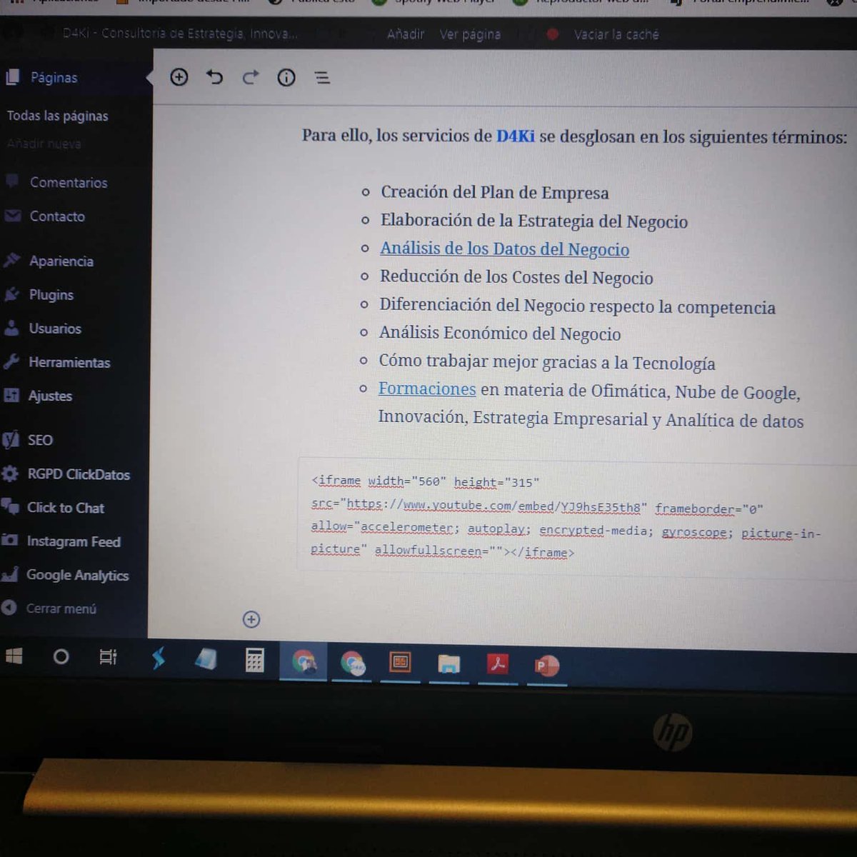 Data4Ki's tweet photo. Trabajando en la mejora y actualitzación de la #web de #D4Ki con #WordPress 💻😊 https://t.co/BKxFMLQqFp