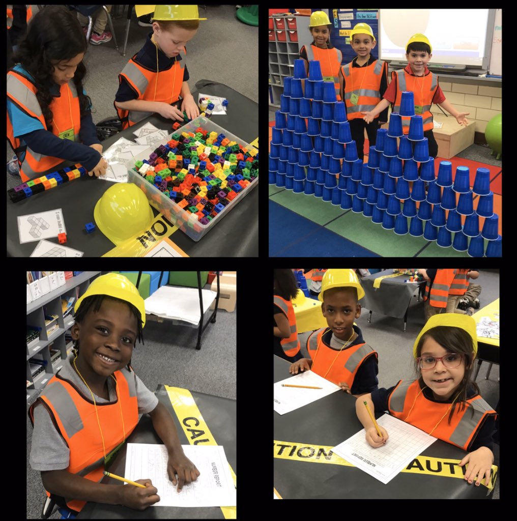 LydiaYbarra24's tweet photo. The 100th Day of School has arrived! These AWESOME engineers are hard at work constructing “100” in their construction zone stations by using inquiry and working as a team! @HaysSTEAMshines
#SHINEhays
#shineAVID https://t.co/OhdVA1JqzT