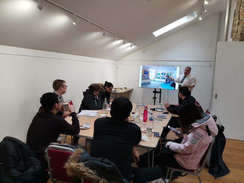 TrenanceN's tweet photo. Today we welcomed a group of MSc students from @PlymUni to our Cottages. With the help of @Tourism_Newquay and our Development Manager @nsemley we were able to showcase our heritage attraction before discussing our alignment to #Newquay and #Cornwall tourism plans #FridayFun https://t.co/3dACgG4CAE