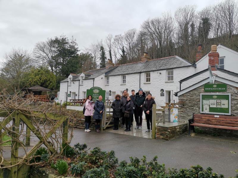 TrenanceN's tweet photo. Today we welcomed a group of MSc students from @PlymUni to our Cottages. With the help of @Tourism_Newquay and our Development Manager @nsemley we were able to showcase our heritage attraction before discussing our alignment to #Newquay and #Cornwall tourism plans #FridayFun https://t.co/3dACgG4CAE