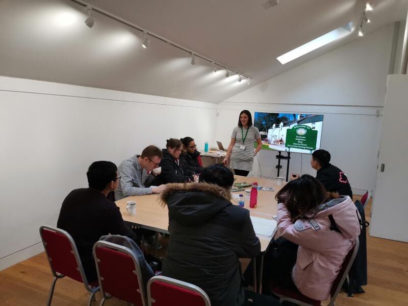 TrenanceN's tweet photo. Today we welcomed a group of MSc students from @PlymUni to our Cottages. With the help of @Tourism_Newquay and our Development Manager @nsemley we were able to showcase our heritage attraction before discussing our alignment to #Newquay and #Cornwall tourism plans #FridayFun https://t.co/3dACgG4CAE