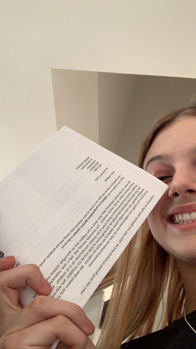 freedomnotts's tweet photo. She’s on a roll just look at that smile!! Congratulations on your offer of a place @BirdCollegeUK #soproud #freedomfamilyforever💜 https://t.co/BljLzeLipN