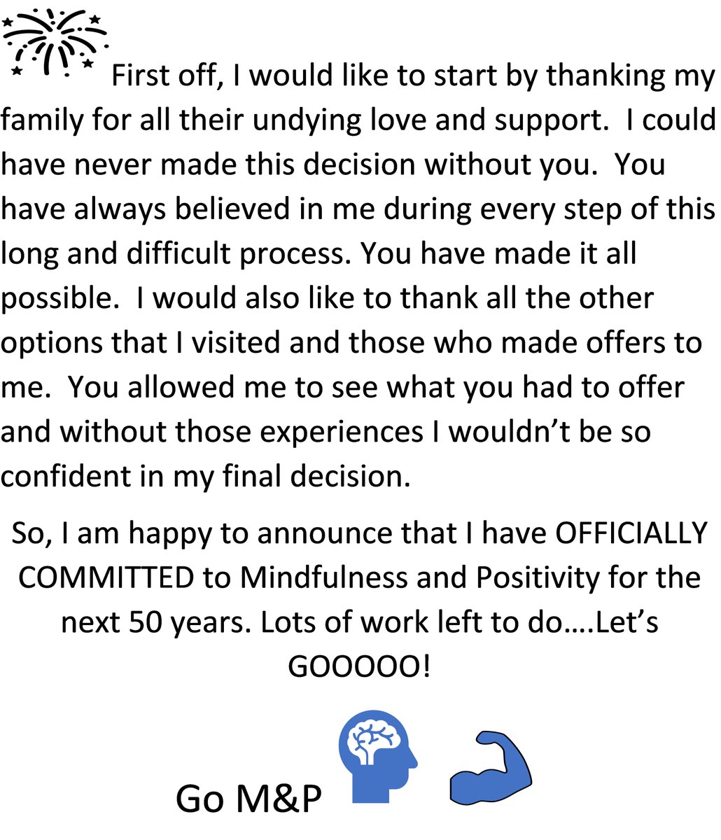 HDSTNG_Athletes's tweet photo. 💪👍I AM COMMITTED❗️❗️ 🙌Congrats to everyone who has announced their college commitment. But if you want to succeed when you get there, make this one too! #Headstrongathletics @TrainingMindful @NCAA @HHFoundation81 #BLikeB https://t.co/pvBjctvPL2