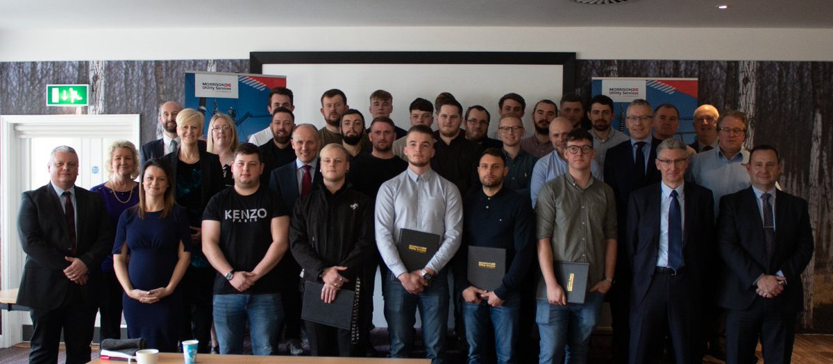morrison_water's tweet photo. #MorrisonUtilityServices celebrated the rising talent at the first Apprenticeship Awards today as part of #NAW2020.
The awards ceremony celebrated the achievement, hard work and growth of all of the people who have recently completed their apprenticeships.
#WorkWithUs https://t.co/L7IBX5Z5bQ