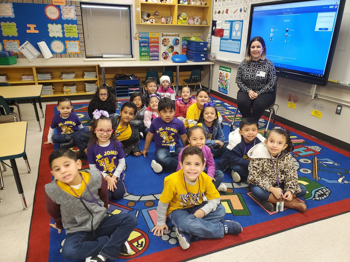 Vanessa Mould (@vm_aisd) on Twitter photo Our second reader for World Read Aloud Day!📚 Thank you Mrs. Ornelas for taking the time to come read to my little jags.
#JagSwagWRAD @jonespkklibrary <a href="/aldinelibraries/">Aldine ISD Libraries</a> <a href="/AldineISD/">Aldine ISD</a> Our second reader for World Read Aloud Day!📚 Thank you Mrs. Ornelas for taking the time to come read to my little jags.
#JagSwagWRAD @jonespkklibrary <a href="/aldinelibraries/">Aldine ISD Libraries</a> <a href="/AldineISD/">Aldine ISD</a>