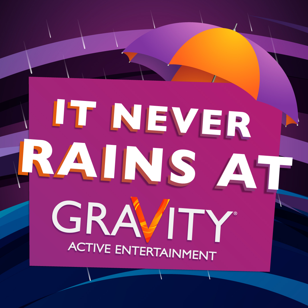 GravityMstone's tweet photo. A storm is brewing ⛈⚡️ There's fun for all the family at Gravity, so come on in and shelter from the stormy weather ☔️ It's nice and dry indoors! 😃 Book your tickets online and you'll get 15% off! 🙌 https://t.co/rs5zOyCUn5 #GravityMaidstone #StormCiara #FamilyFunMaidstone https://t.co/nn4V4u2HQ2