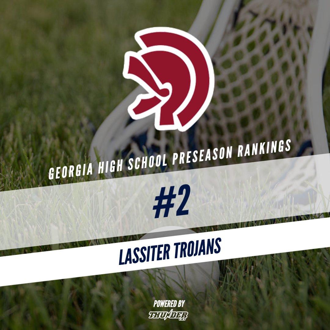 Our Georgia High School Preseason Countdown continues with <a href="/LassiterSports/">LassiterAthletics</a> at #2. <a href="/trojanhslax/">Lassiter Lacrosse</a> returns a host of All-State talent for 2020, who have been gaining valuable experience &amp; pushing their limits this off season.

Click here for full write up ➡️ ow.ly/A3th50y9iOc