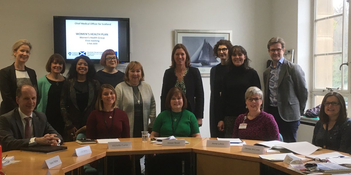 The <a href="/scotgov/">Scottish Government</a> Programme for Government 2019-20 set out a commitment to develop a Women’s Health Plan to improve women's health. The Group taking forward that work met this week for the first time.