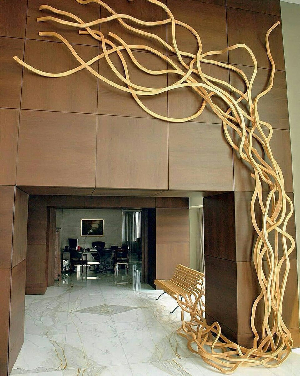 ifillhomes's tweet photo. These 6 benches are inspired by spaghetti. What is your favorite one? Swipe left to see all versions!
.
A work by pabloreinosoofficial, a Franco-Argentinian sculptor who created his first sculpture at thirteen and his first bench-sculpture at fifteen. https://t.co/BpZnVc8JWH
