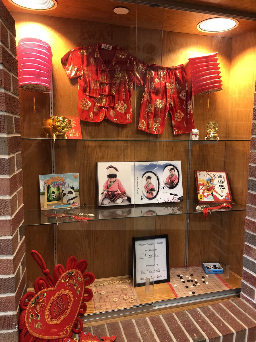 Visit our Japanese &amp; Chinese February Cultural Collections displays!#wilmot109 #engage109
