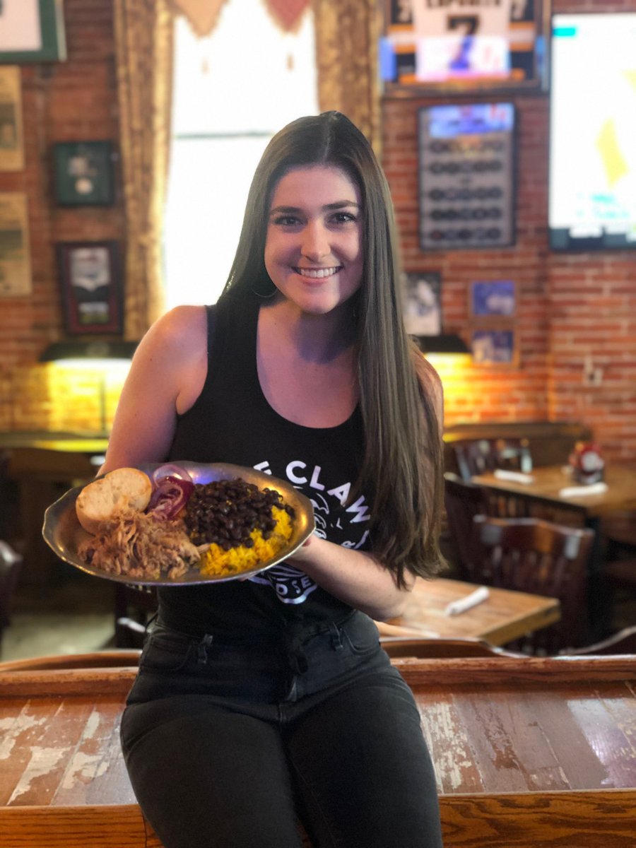 Mix up your Friday with our special ☘️ It’s a Pulled Pork with Black Beans and Rice kinda day ✨ Follow us on Facebook and Twitter