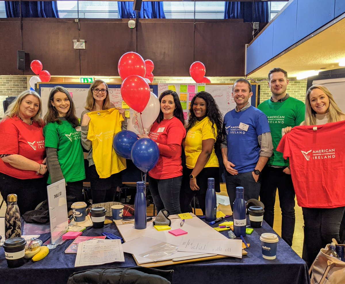 IMMIGREAT2's tweet photo. Team 10: #IMMIGREAT 
Pic 1: Team Photo
Pic 2: Team in action Photo
Pic 3: Our Logo 

#AmChamHackers https://t.co/CBYa0VSzV2