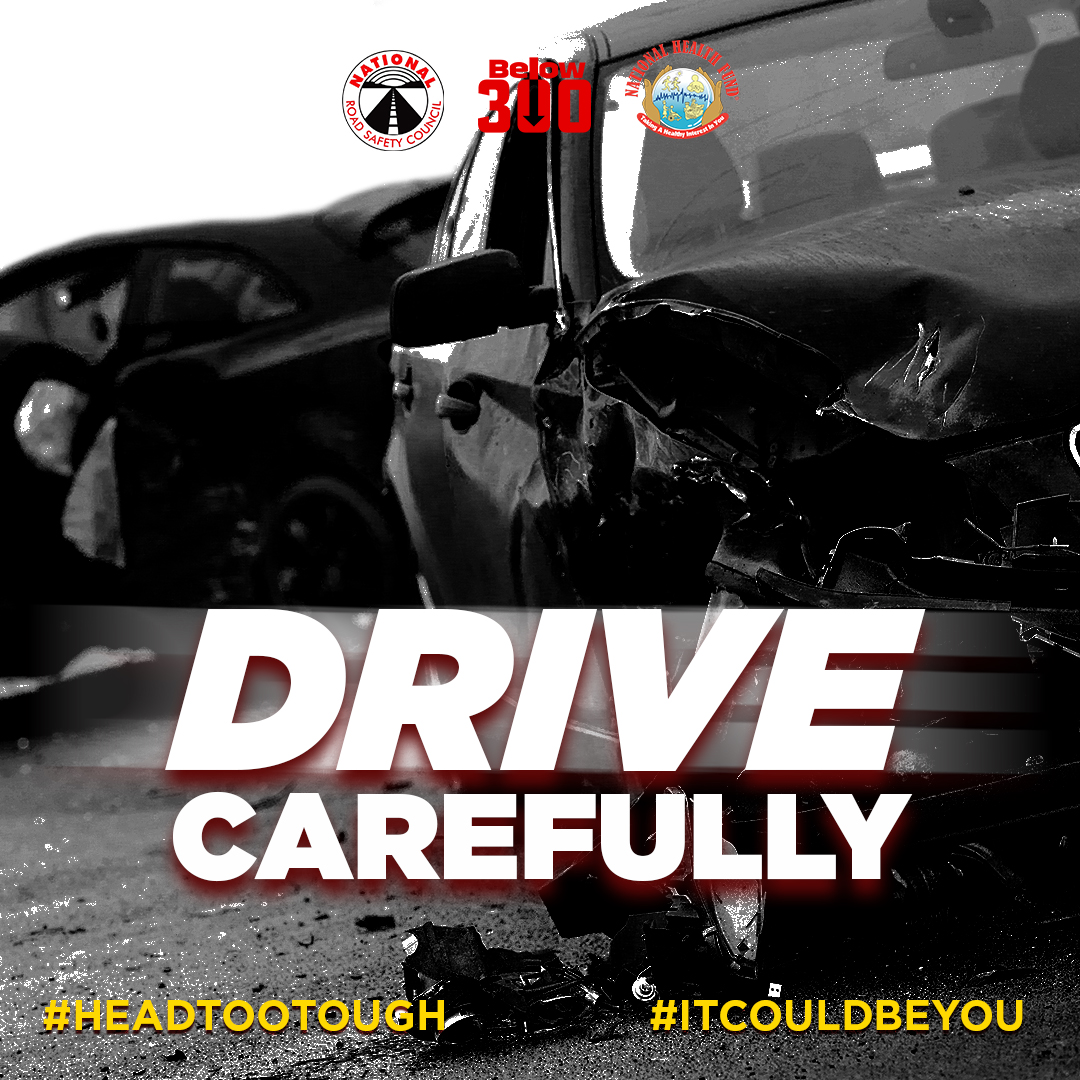 below300ja's tweet photo. The weekend is finally here and we have a few reminders for you: Don’t drive under the influence, Pay careful attention to your surroundings, and Be conscious of others on the road. Enjoy your weekend of course, but please be careful or #ItCouldBeYou! 
#HeadTooTough #RoadSafety https://t.co/ztL0WHZlKr