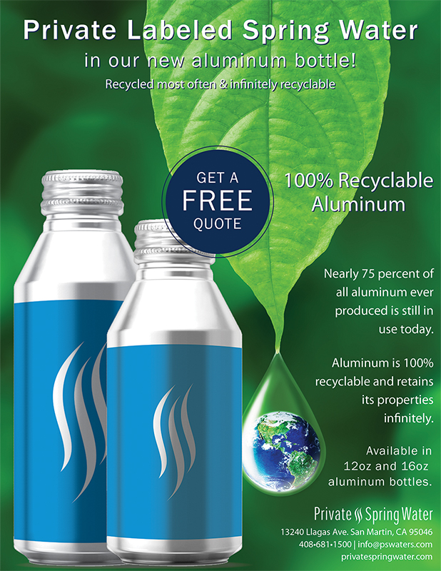 PrivateSpring's tweet photo. Private label bottled water on our new 100% recyclable aluminum bottle! #bottleyourbusiness #privatelabel #aluminum #recyclable #ecofriendly #packaging #sustainability- https://t.co/bZJY3AAbya https://t.co/A5eCnp5HnI