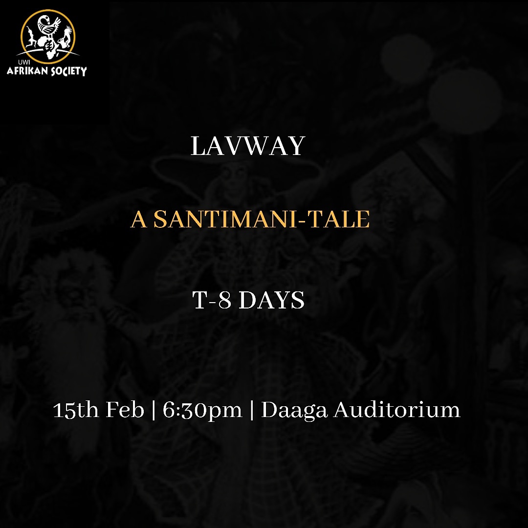 UWIAfrikanSoci's tweet photo. We're  8 days away
Have you gotten your ticket as yet ? There's  still time, message us to secure your ticket!
#LAVWAY6 #ASANTIMANITALE #UWIAFRIKANSOCIETY https://t.co/EC6ITpft8b