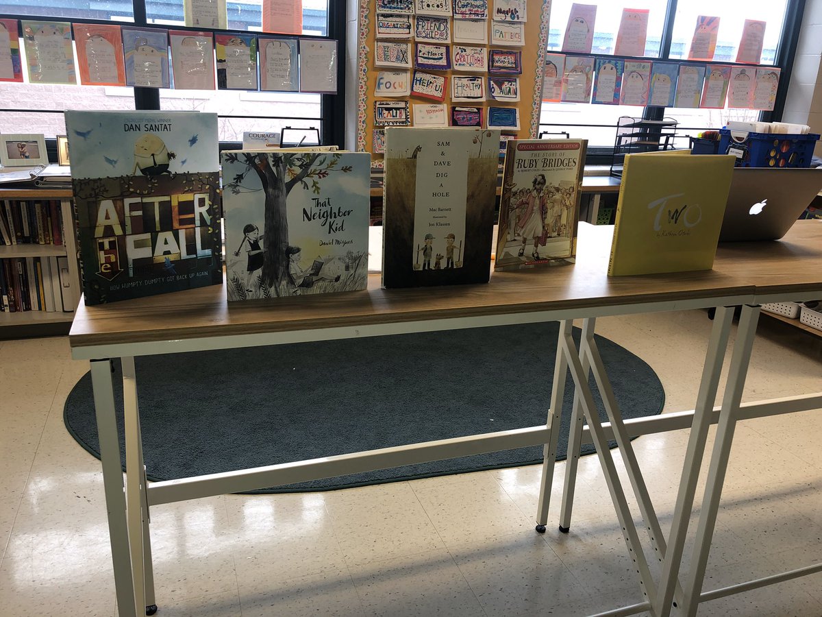 Coteach4's tweet photo. TES Reading Ambassadors are holding a picture book challenge and we are ALL about it! This week we read a picture book a day and today we voted on our favorite! The winner? “Sam and Dave Dig a Hole” by Mac Barnett! #tpsprepares https://t.co/2crCrltYM1
