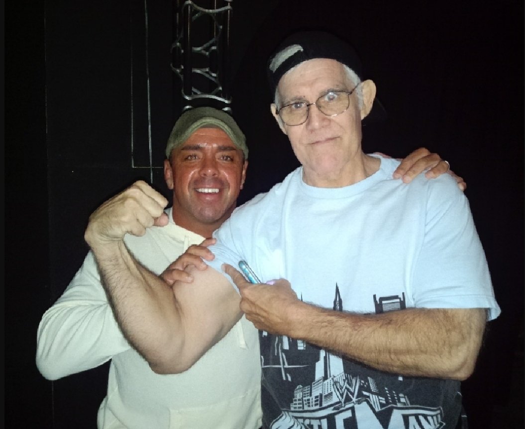 BWProAcademy's tweet photo. If you've ever sat under his learning tree of Pro Wrestling, you are privileged.
If you can call him your friend, you are blessed.
If you can call him your best friend, you are Buddy Wayne.
Happy Birthday, @Hustler2754!  All of us the BWA love you, but no one more than BW. Always https://t.co/cowDoHa5uQ