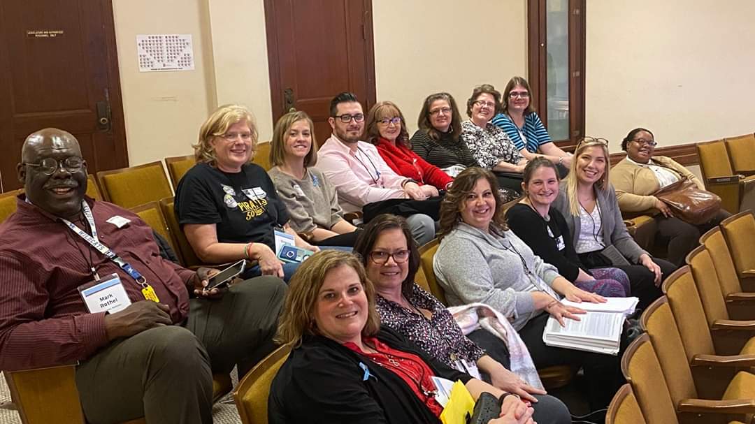 kyblueblood's tweet photo. The Kentucky Partners in Policymaking had a successful day at the Capital! Meeting with legislators, sitting in on committee meetings, and watching the house session! #KPIP https://t.co/FscqQpZZZ5