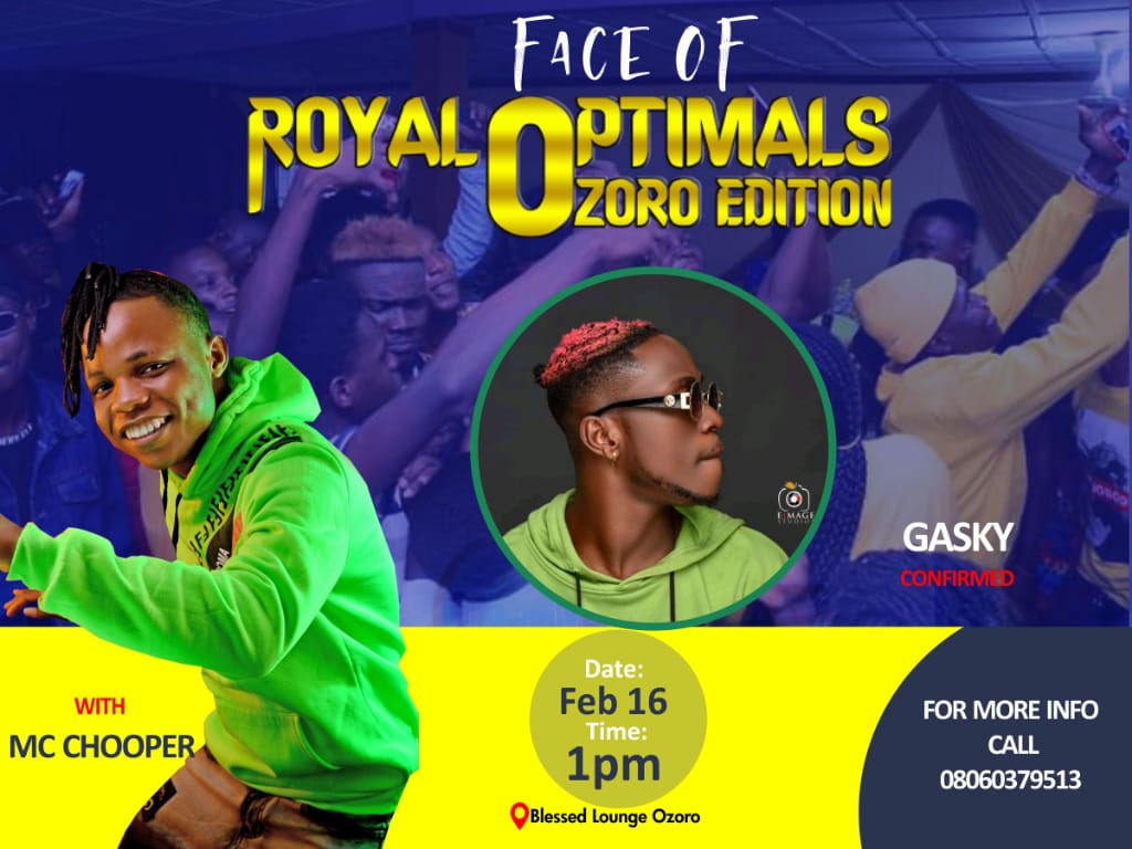ChooperOf's tweet photo. My event in ozoro @gaskyofficial 
Gonna be live
Everyone around that area b live
@igodiecomedy @madibaofcomedy @AYCOMEDIAN @spiritmancomedy @sirbalo_clinic @KidaWarri @Kpoko1005FM @crown899fm @jozimusic @Debhieofficial @dreybeat @aproko_naija @DYCBLOGS @ogdoings https://t.co/IN28TahoGf