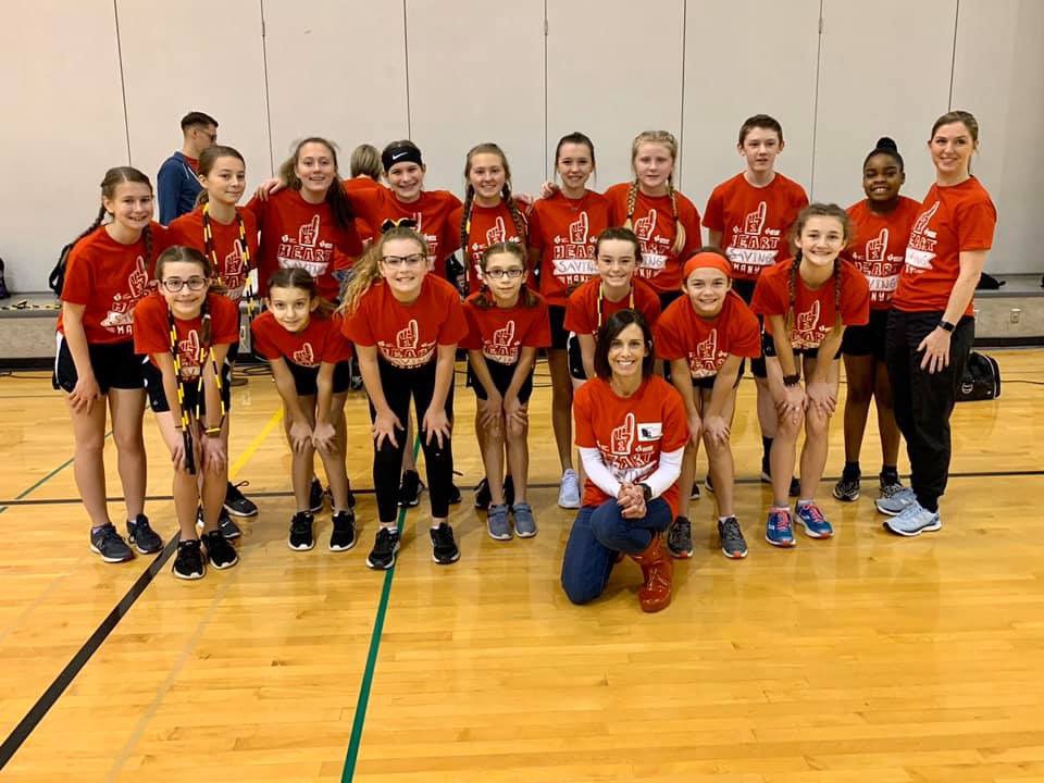 AAOjumprope's tweet photo. Great way to start the day with a convo at AIS West #GoRedForWomen #gored2020 ❤️ https://t.co/YOtEipiIXg