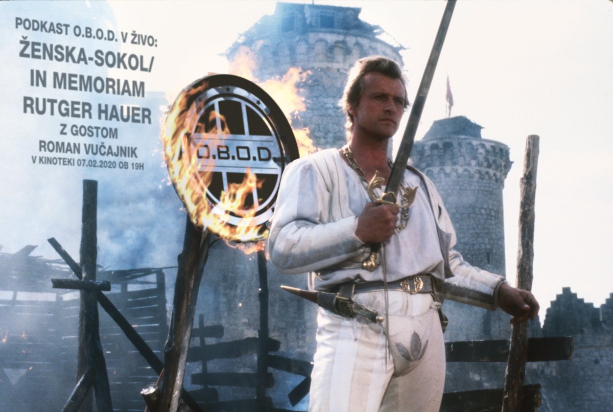 podkastOBOD's tweet photo. Še zadnji poziv, da se nam čez slabi dve uri pridružite v @Slo_KINOTEKA pri ogledu filma Ladyhawke oziroma Ženska-sokol ter snemanju 41. epizode podkasta v živo z gostom @KunstAAD, v kateri se bomo posvetili tudi filmski karieri Rutgerja Hauerja. #podkastvživo #dogodek #sevidimo https://t.co/Yd4KmfUM4j