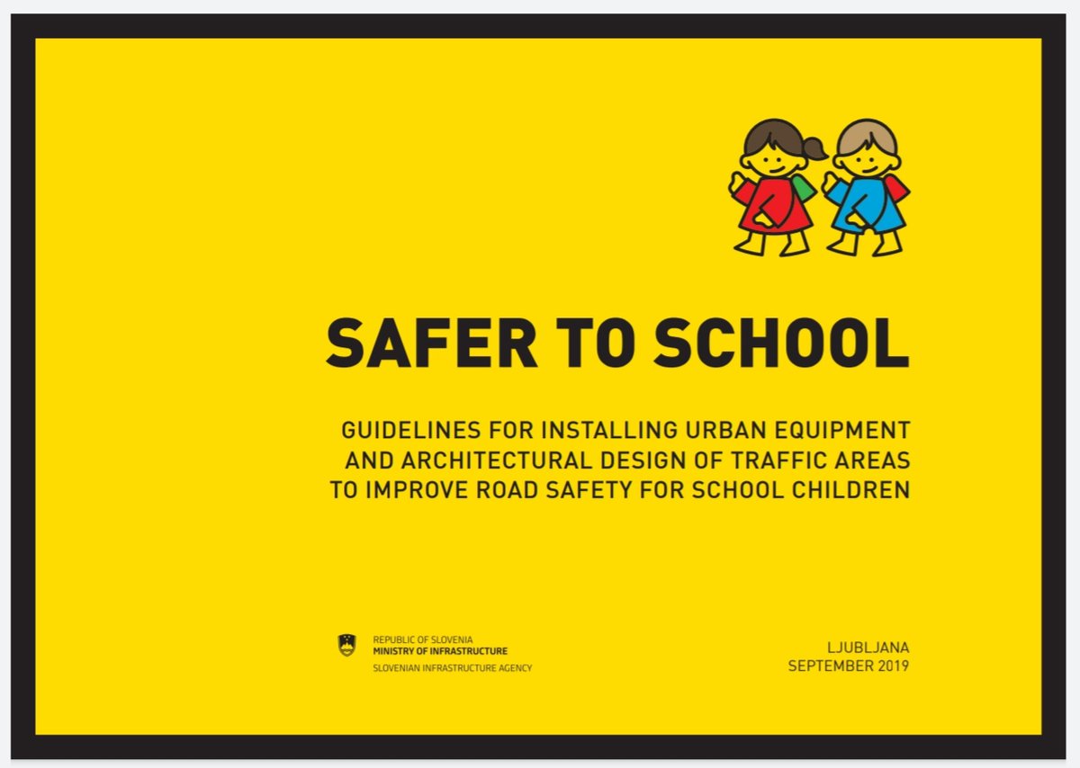 Guidelines for installing urban equipment and architectural design of traffic areas to improve #RoadSafety for #SchoolChildren

#SaferToSchool  #RoadInfrastructure 
#RoadDesign 

gov.si/zbirke/storitv…