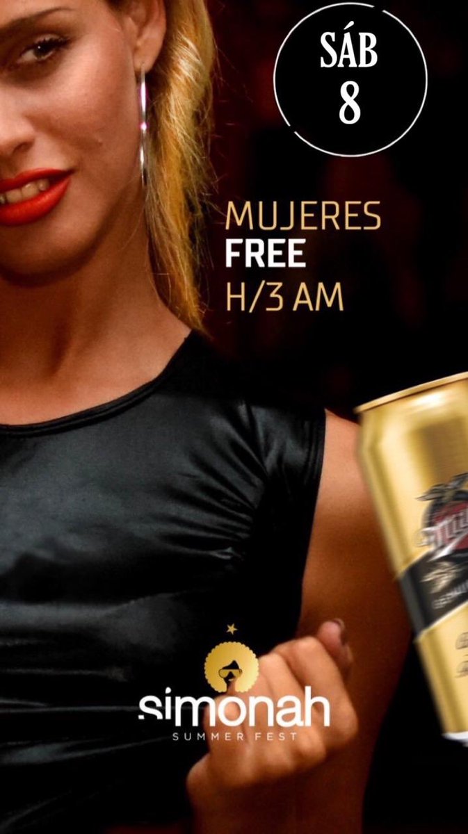 SIMONAHDISCO's tweet photo. Se vieneee un Sábado!!!!! 
#Sab08 #SimonahSummerFest #SentiteSummer #SentiteLibre #DjJelo
#MujeresFREE 🥂🍾🥂🍾🥂🍾🥂
@erikmerki @emiherreraaa @DjPicantee @DjJelook @ClaudioWeppler 
🍾🥂🍾🥂🍾🥂🍾🥂🍾 https://t.co/YgTaBZqndL