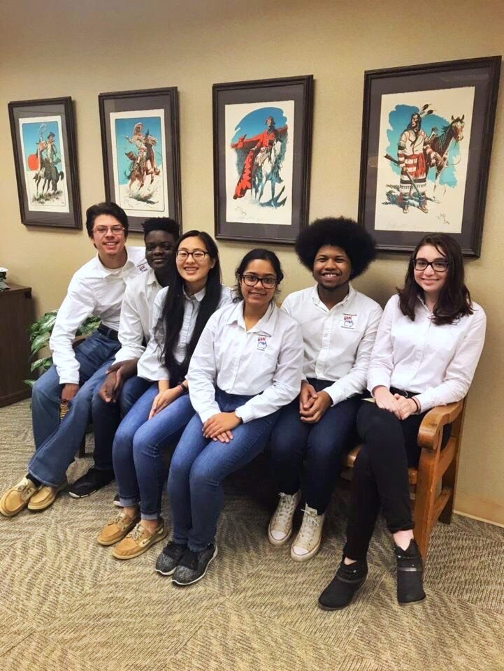 HurricaneFBLA's tweet photo. What an amazing day yesterday was! Thank you so much to WBHF Radio for having our officer team and giving us the opportunity to inform the public about our accomplishments this year as well as our overall message!!!  #gafblacoy 💜🌪 https://t.co/lLhLxfTOIr