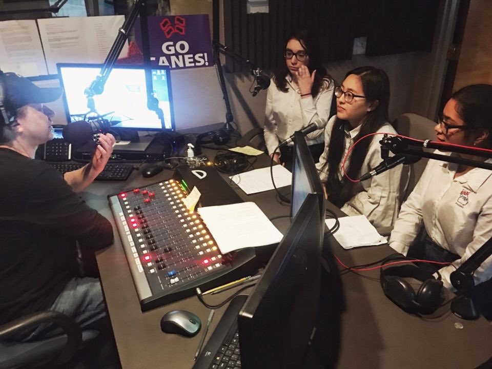 HurricaneFBLA's tweet photo. What an amazing day yesterday was! Thank you so much to WBHF Radio for having our officer team and giving us the opportunity to inform the public about our accomplishments this year as well as our overall message!!!  #gafblacoy 💜🌪 https://t.co/lLhLxfTOIr