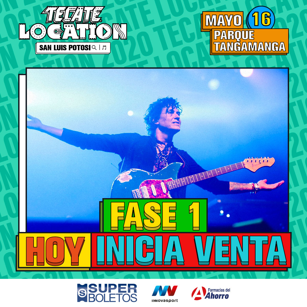 tlsanluis's tweet photo. Hoy inicia a las 11 am la venta de boletos en fase 1 para #TecateLocation San Luis. ☀️

Disponibles en Superboletos: https://t.co/hZVLagQbkU y sus puntos de venta. https://t.co/8aUowz6bYM