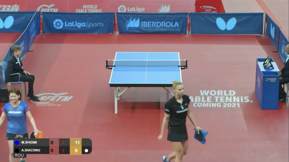 tabletennis_77's tweet photo. 塩見真希 ３-１ Diaconu

#スペインオープン https://t.co/V6L5z1KAur