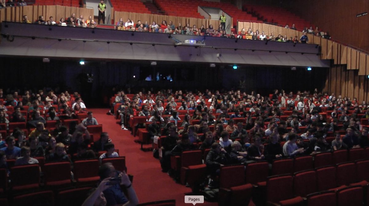 moselle_tv's tweet photo. Jeudi avait lieu la 3ème édition du Festival International du Film Industriel au Théâtre de Thionville. Collégiens et lycéens sont venus en nombre pour découvrir le milieu de l'industrie. Reportage 👉 https://t.co/S7w8H04LNA https://t.co/aUgLZRZQNC