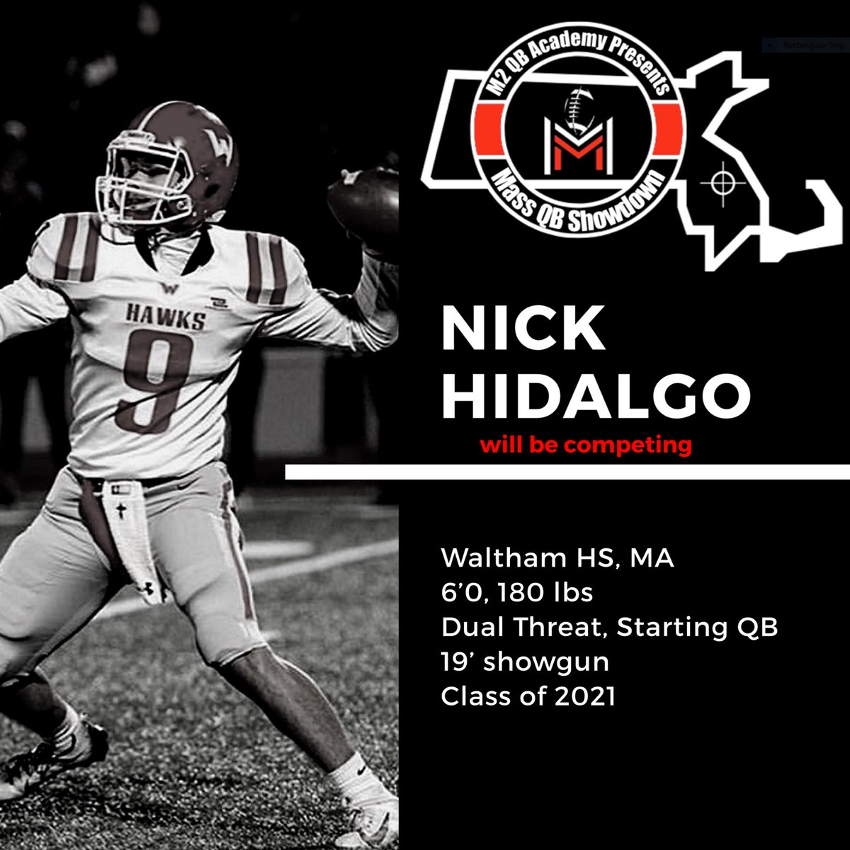 M2_QBacademy's tweet photo. Another wave of great QBs locked in for our Showdown Camp. With each day excitement grows for June. Let’s get after it! Introducing @Bobbywiez5 @NickHidalgo18 @_joshlarson_ &amp; Drew Hall #MassQBshowdown #RoundII @quarterbackmag https://t.co/w7W6n3Z2jX