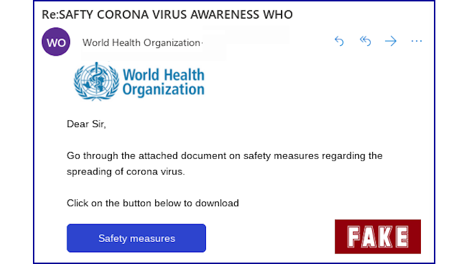 Sadly, the global concern over coronavirus is being exploited for phishing attacks.

Join Duck and Harry live to find what to look out for. (16:30 UK time 17:30 CET, 11.30am Eastern.)

facebook.com/SophosSecurity