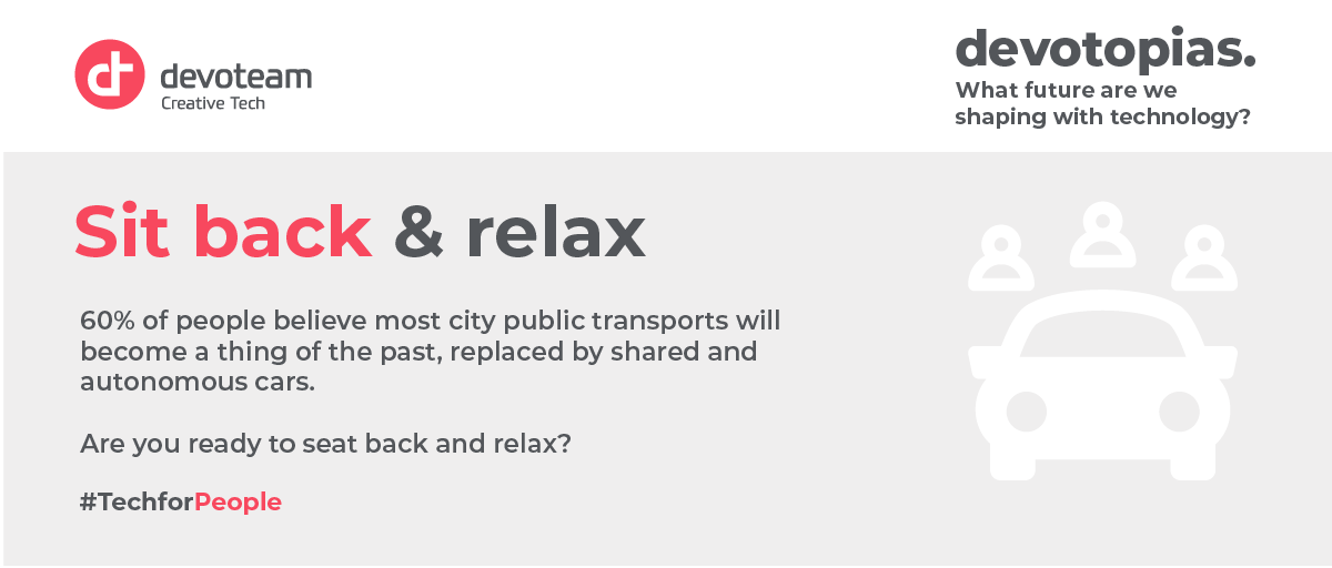 Devoteam's tweet photo. [#Devotopias] Public transports are not only for the people who can't drive, but it's also to take care of transportation reducing pollution. Read more here https://t.co/QhVAkyu8Ax #TechforPeople https://t.co/4Beqe8DeMD