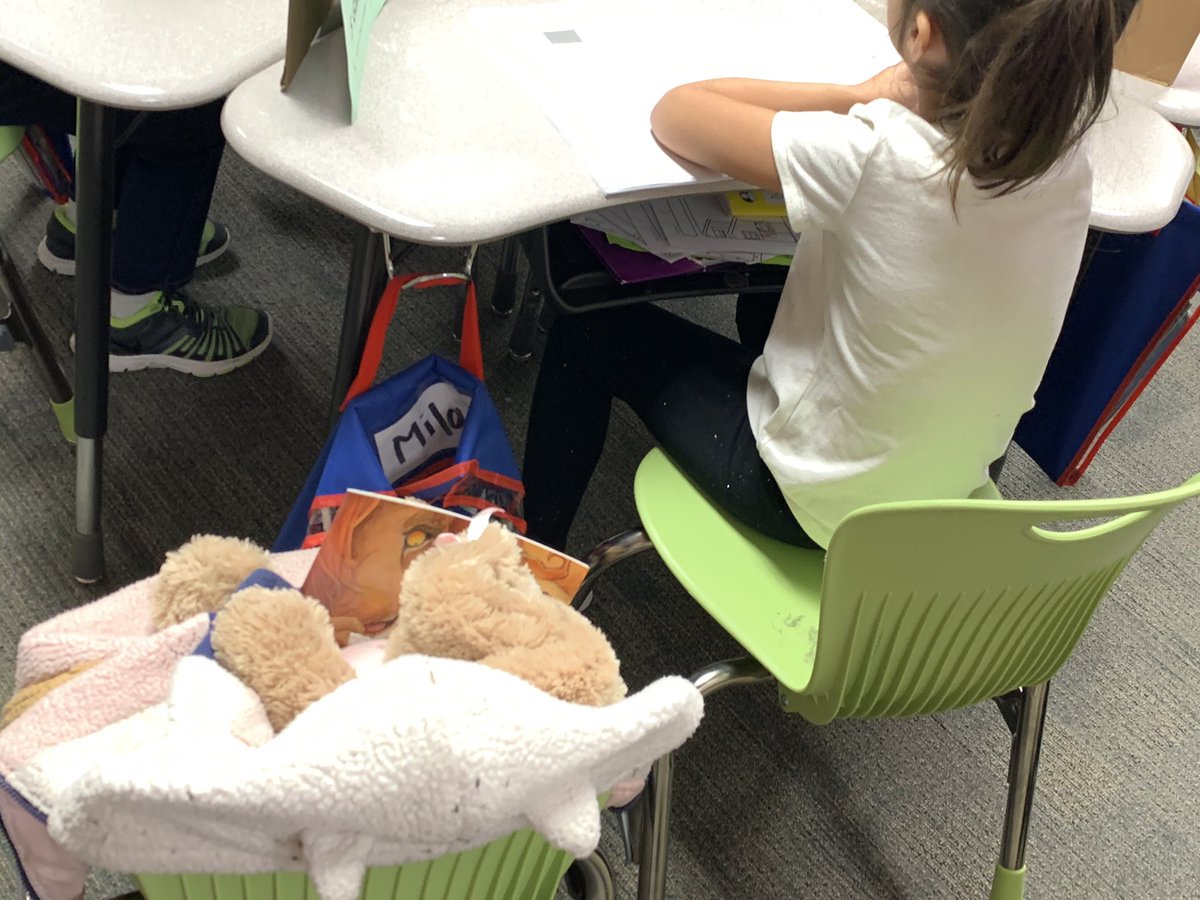 erwannwilson's tweet photo. ⁦@BangElementary⁩ reading is fun in Ms. Clark’s first grade because our #bang bears read too! https://t.co/0DTLBPjNdN