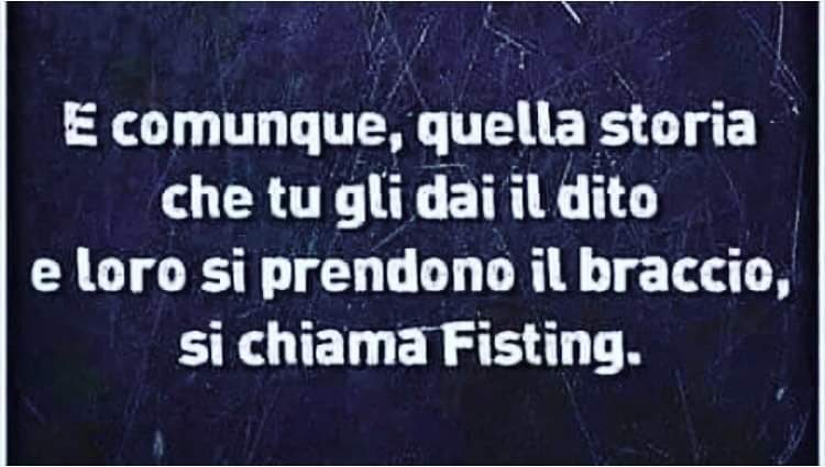 Per dire...