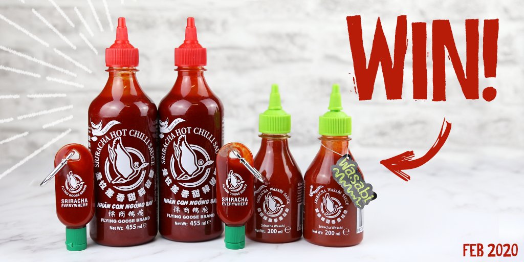 Flying Goose Sriracha tweet media