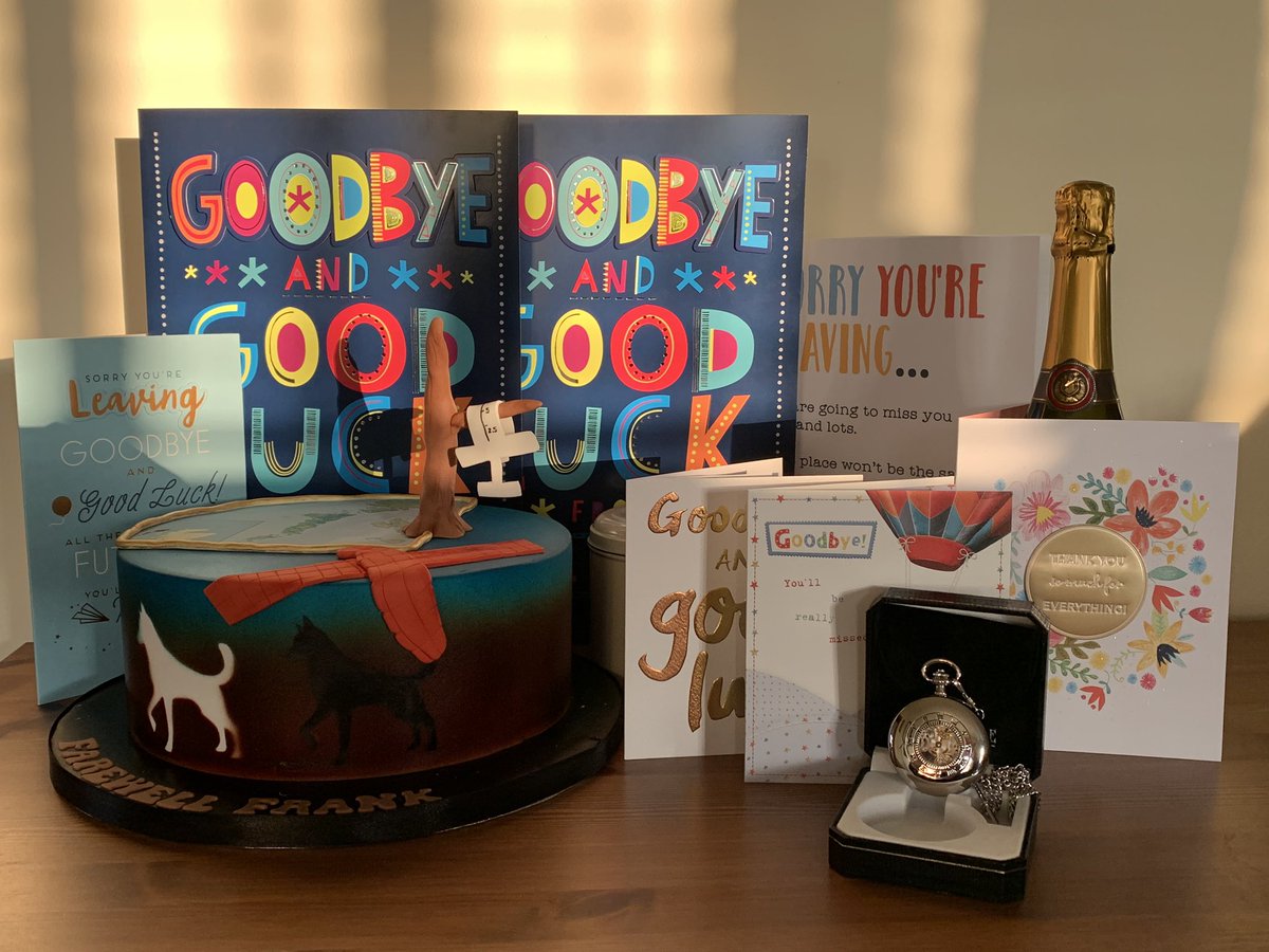 frankmcauley282's tweet photo. Well that’s just about it. Lunchtime send off. Kind smiley words from Andy Beeby.  Loads of goodbyes.  Incredible gifts. Thank you to everyone at QE Gateshead. https://t.co/gTQ069oAfh