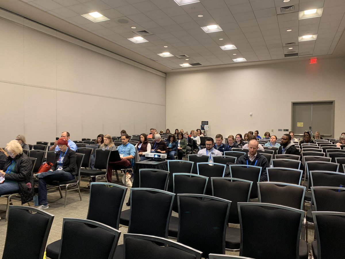 lauramontyg's tweet photo. Had a great time with about 45 on a Friday morning here at #TCEA2020! And all apps and WiFi worked great! 🥴😁 All of my materials can be found at https://t.co/ZigRsOFmj6 !! #MTBoS #iteachmath #iteachscience #rdtech #stem https://t.co/rcdtvNEroI